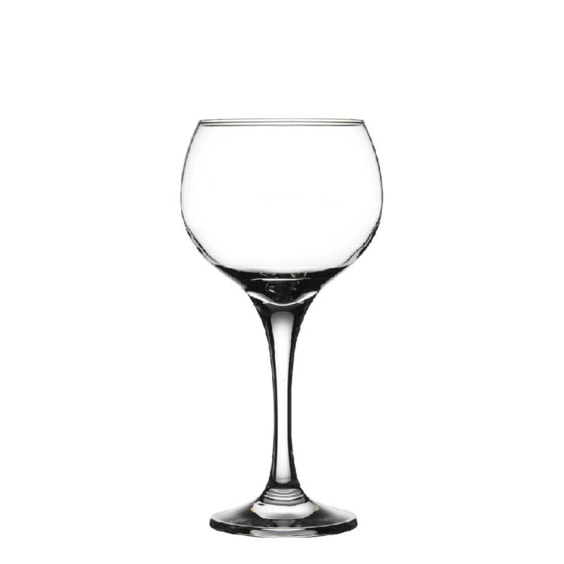 Ποτήρι Κρασιού Γυάλινο Διάφανο Ambassador ESPIEL 560ml SP44928K6 (Σετ 6 Τεμάχια) (Υλικό: Γυαλί, Χρώμα: Διάφανο , Μέγεθος: Κολωνάτο) - ESPIEL - SP44928K6