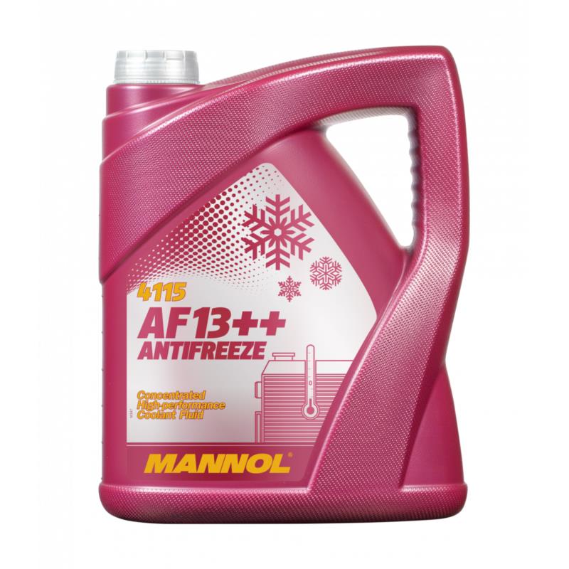 Mannol Αντιψυκτικό Παραφλού Ψυγείου Αυτοκινήτου AG13++ G13 -40°C Λιλα Χρώμα 5lt (συμπυκνωμένο)