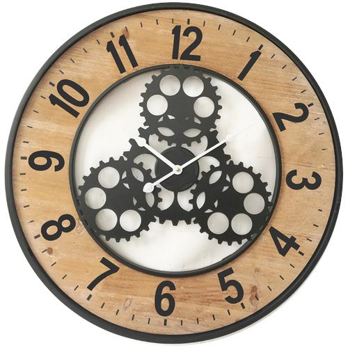 Ρολόι Τοίχου Μεταλλικό-Ξύλινο ARTELIBRE 60x4εκ. 14650029 (Υλικό: Ξύλο) - ARTELIBRE - 14650029