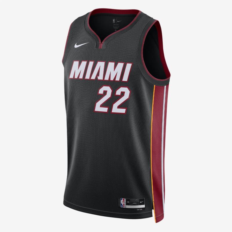 Nike Dri-FIT NBA Miami Heat Jimmy Butler Icon Edition 2022/23 Ανδρική Μπασκετική Φανέλα (9000110236_53650)