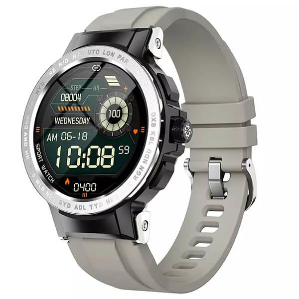 Smartwatch Bakeey E19 - Beige Silicone