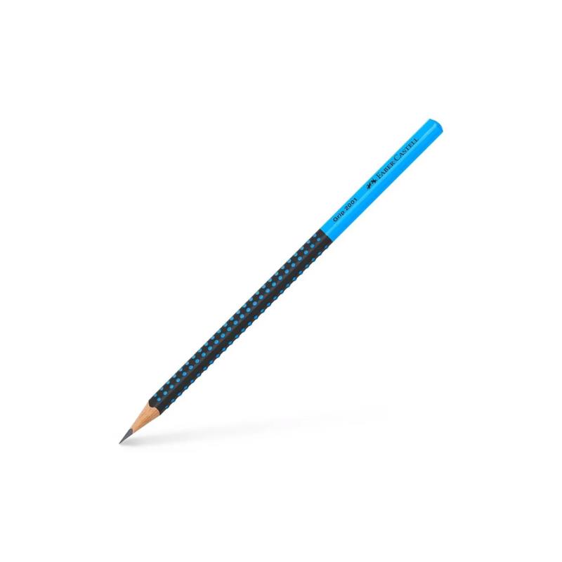 Faber-Castell μολύβι γραφίτη Grip 2001 Two Tone black/blue - 077517010