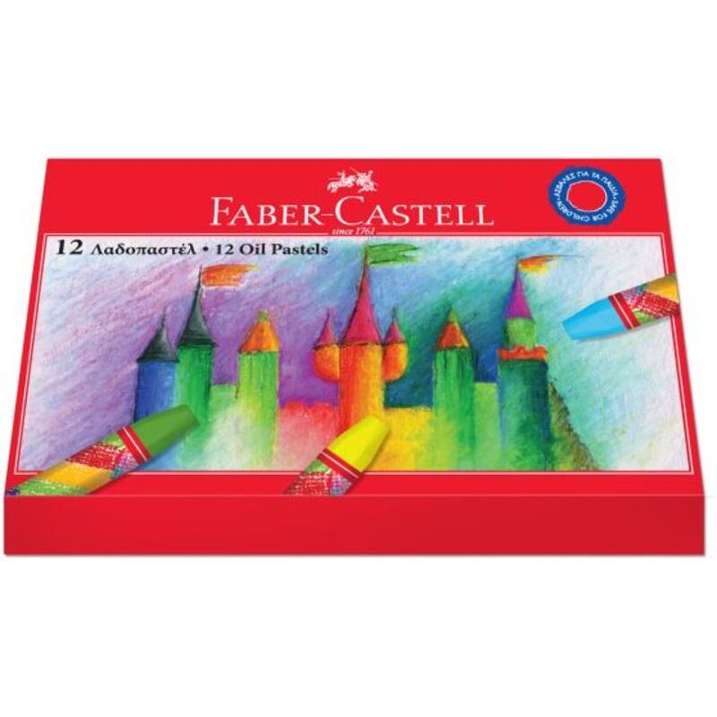 Faber Castell Λαδοπαστέλ 12Τμχ (12308089)