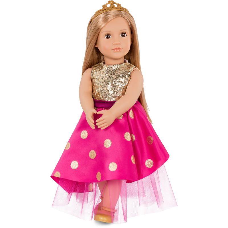 Our Generation Κούκλα Sarah With Festive Dress & Tiara (BD31290Z)