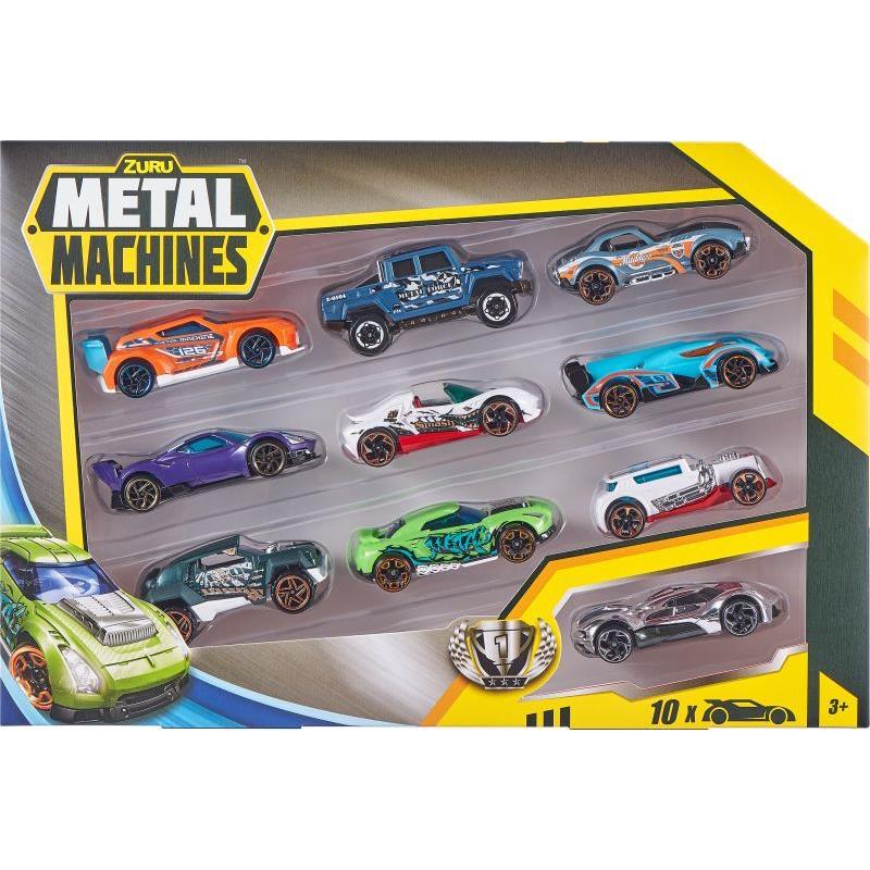Zuru Metal Machines Cars Series 2 Multi Pack 10Τμχ-2 Σχέδια (6750)