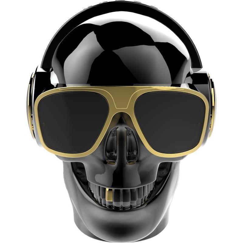 iDance Φορητό Ηχείο Big Funky Skull Black (FS200(BK))