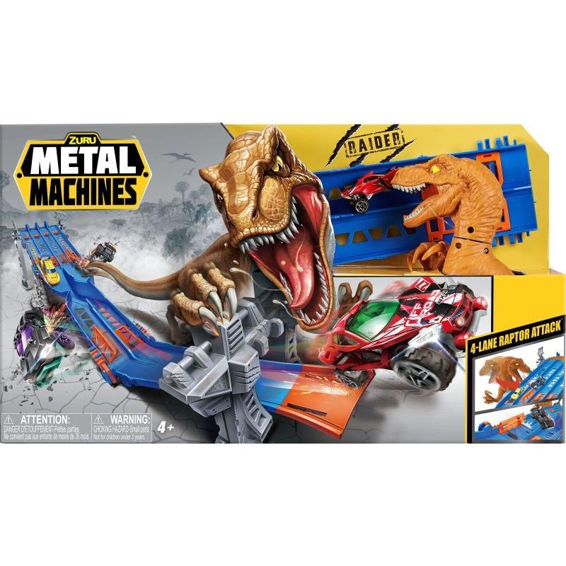 Zuru Metal Machines Playset Series 1 4-Lane Madness (6740)