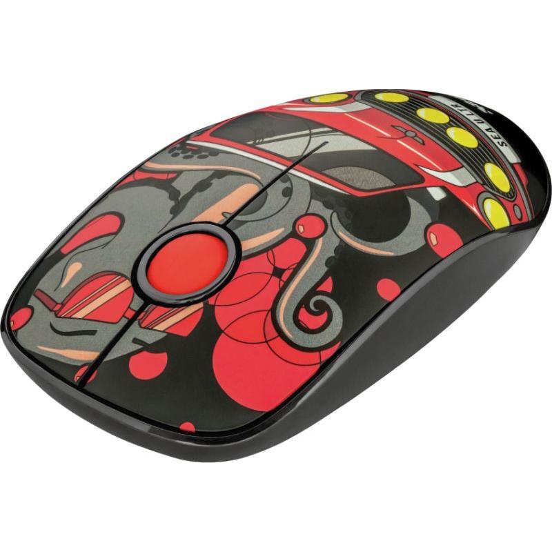 Trust Mouse Sketch Wireless Silent Red (00161116)