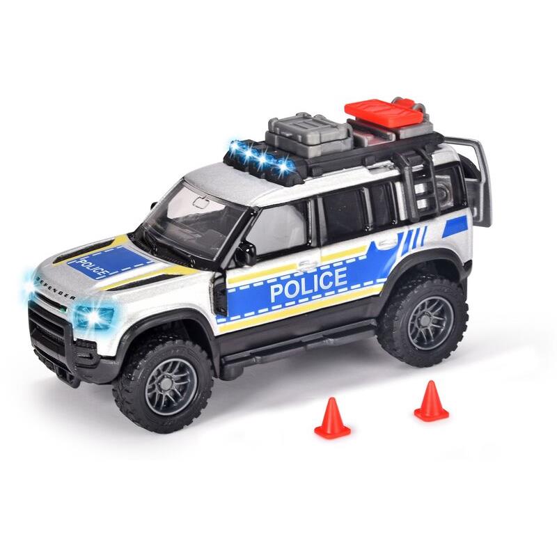 Majorette D/C Όχημα Land Rover Police 12.5cm (213712000038)