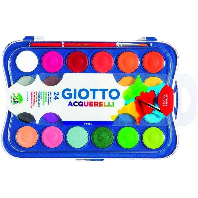 Giotto Νερομπογιά-24 Χρώματα (352400)