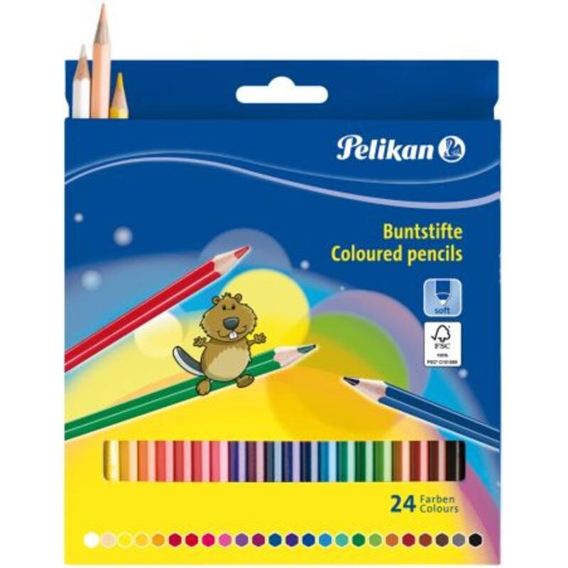 Pelikan Ξυλομπογιές BSLN-24 Χρώματα (724013)