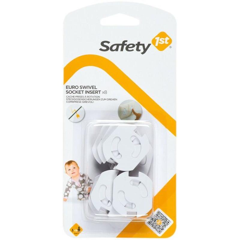 Safety 1st Ασφάλεια Πρίζας Περιστρεφόμενη-8Τμχ (U01-39051-00)