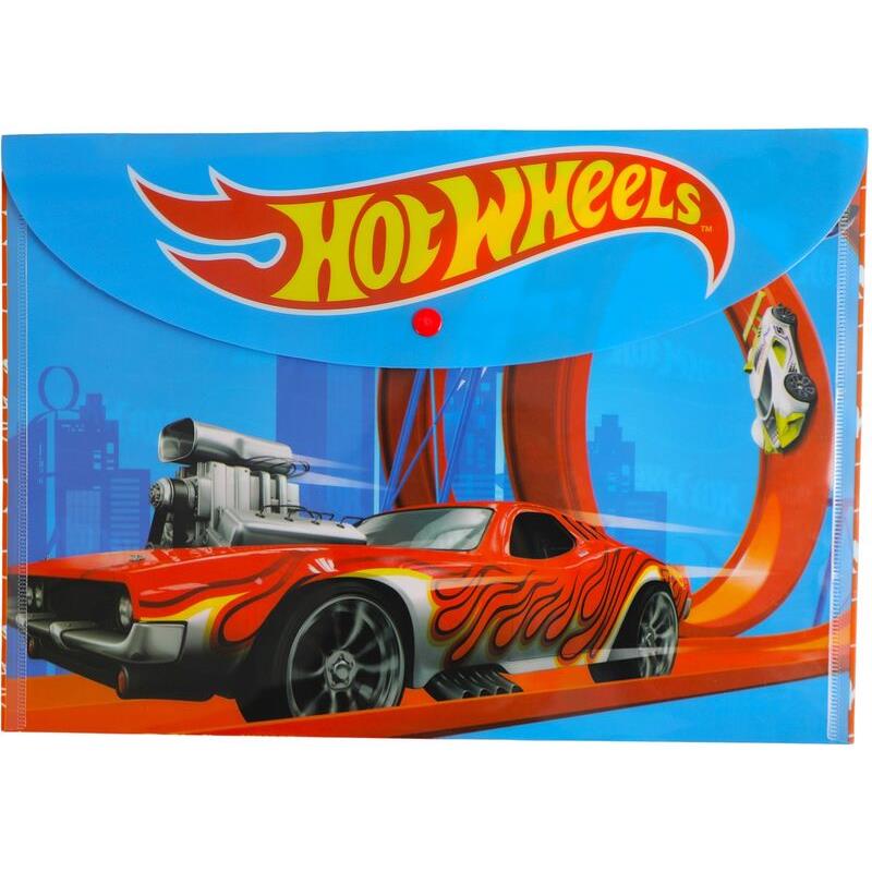 Hot Wheels Φάκελος Κουμπί PP-1Τμχ (349-27580)