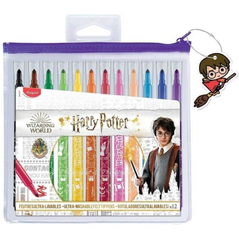 Maped Harry Potter Μαρκαδόροι ULtra Washable 12 Τμχ (845001)