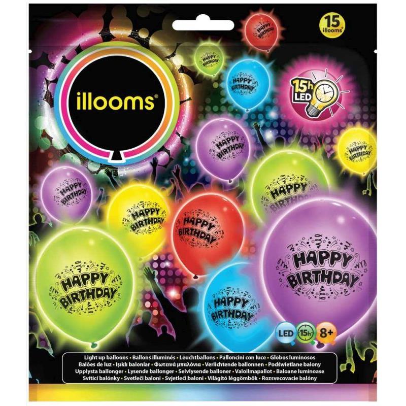 Illooms Happy Birthday 15pack (LLM17000)