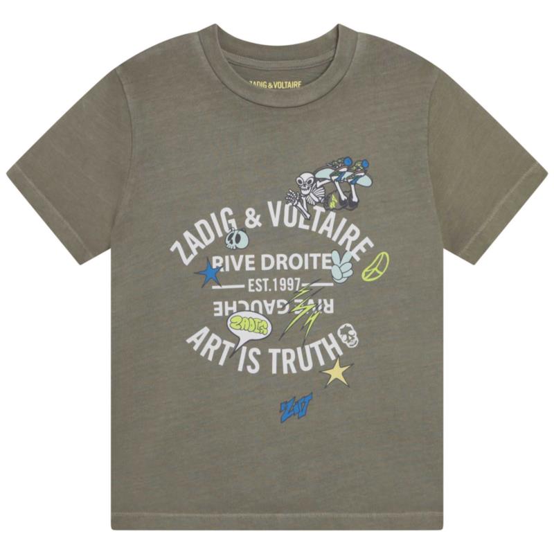 T-shirt με κοντά μανίκια Zadig & Voltaire -