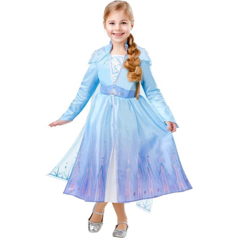 Elsa Travel Dress Frozen II Deluxe Στολή 9-10 (300491/9-10)