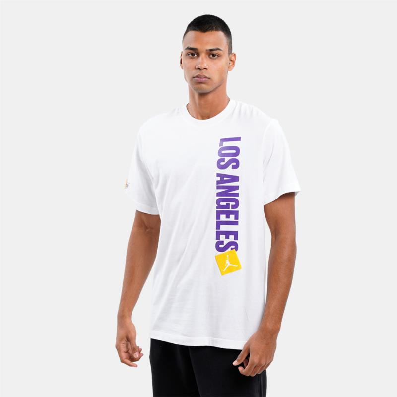 Jordan NBA Los Angeles Lakers Ανδρικό T-Shirt (9000111510_1539)