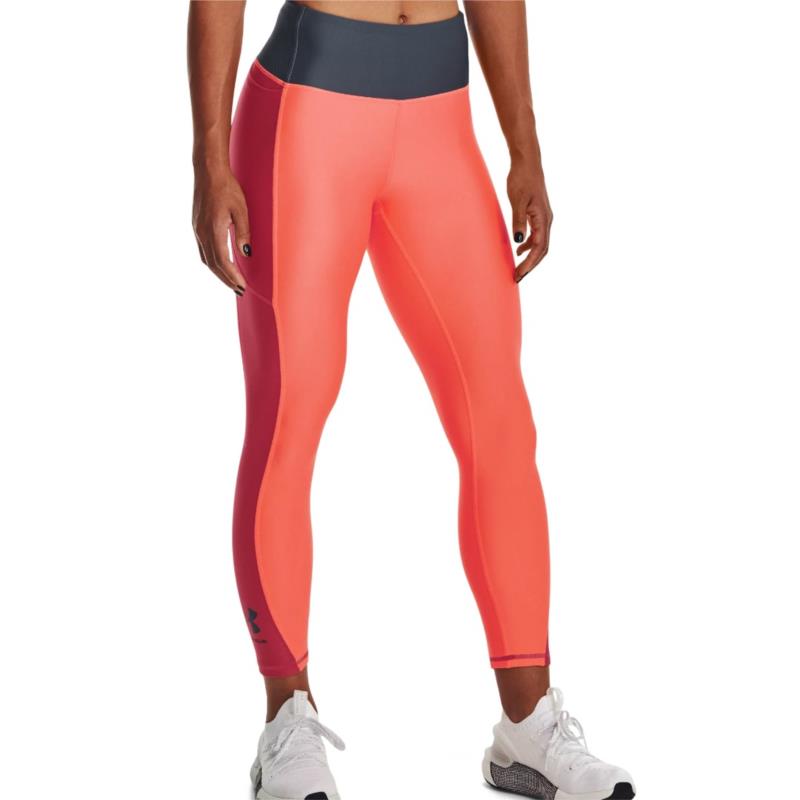 Under Armour Armour Blocked Ankle Legging 1377091 877 Κόκκινο Emporama