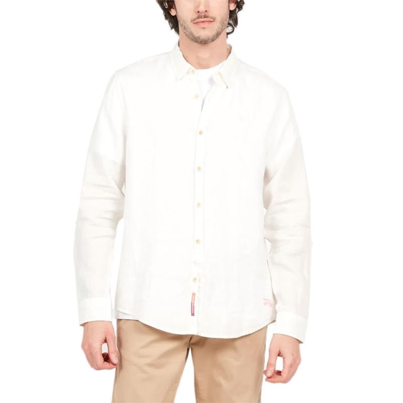 LINEN REGULAR FIT SHIRT MEN SCOTCH & SODA