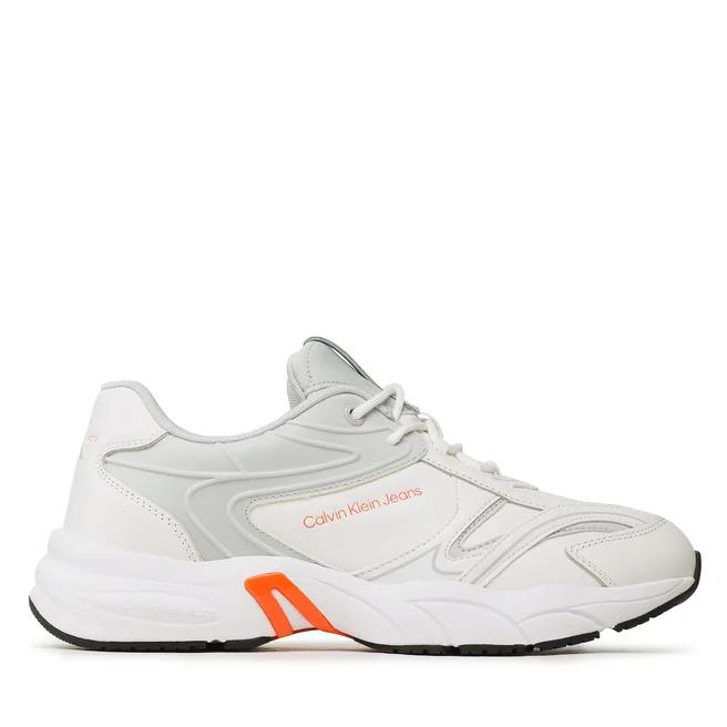 Ανδρικά Sneakers Calvin Klein Retro Tennis YM0YM00637 0LG Λευκά