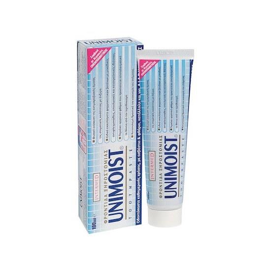INTERMED Unimoist Toothpaste Οδοντόκρεμα Κατά Της Ξηροστομίας 100ml