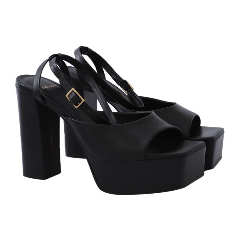Πέδιλα Carrano Mestico 517009-CAB01-BLACK Γυναικείο