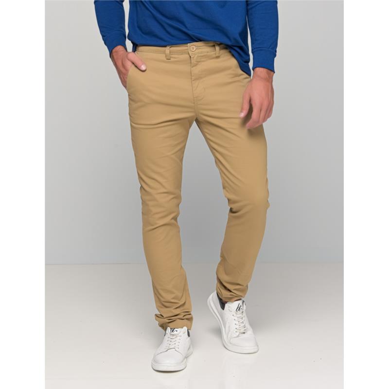 Lee Chinos Ανδρικό μπεζ παντελόνι L71LTY60