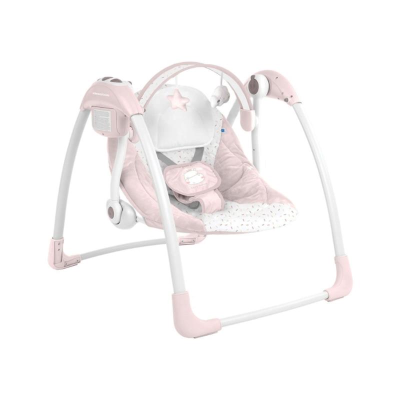 Ηλεκτρικό Ρηλάξ - Κούνια (0-9 Μηνών/Έως 9kg) Kikka Boo Chillo Hippo Dreams Pink
