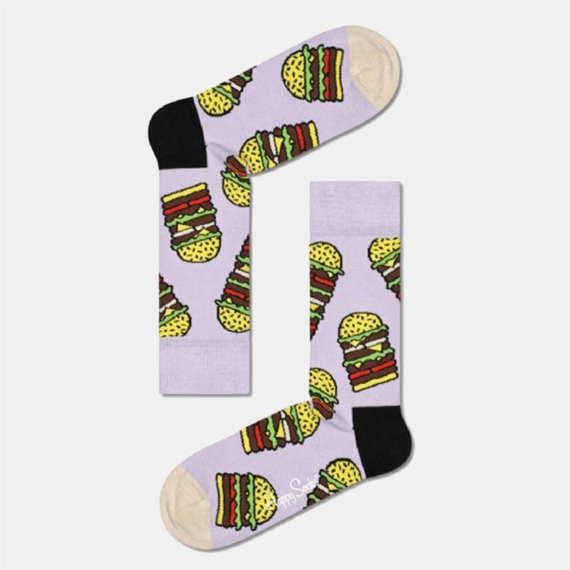 Happy Socks Burger Unisex Κάλτσες (9000147206_2074)
