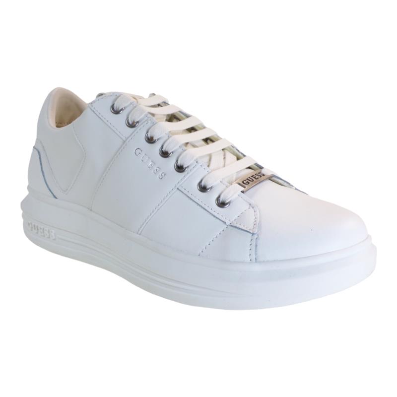 GUESS Sneakers Ανδρικά Παπούτσια FM5VBSLEA12- Λευκό