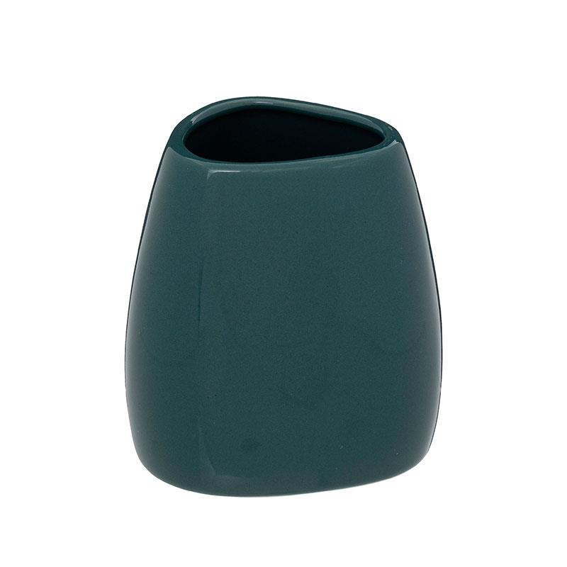 Ποτήρι Οδοντόβουρτσας (8.5x7.5x9.5) F-V Tumbler Silk Petrole 138014P
