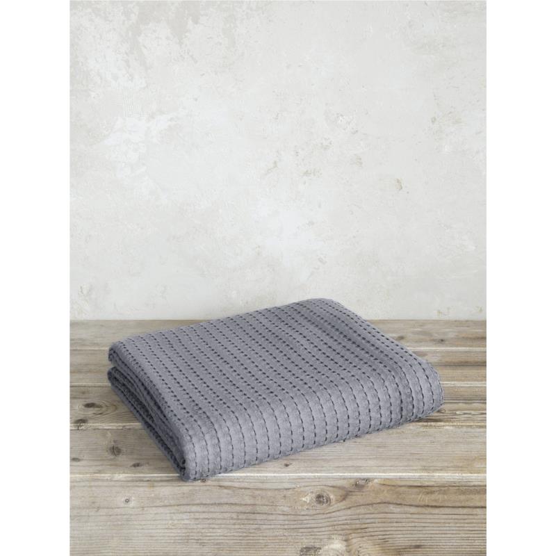 Nima Home Κουβέρτα Μονή 160x240 Habit - Medium Gray Γκρι