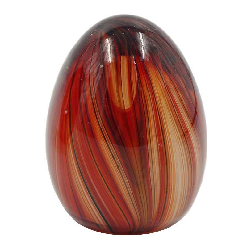 Πασχαλινό Διακοσμητικό Αυγό Τύπου Murano Royal Art 8εκ. EVE20B/RD (Υλικό: Murano ) - Royal Art Collection - EVE20B/RD