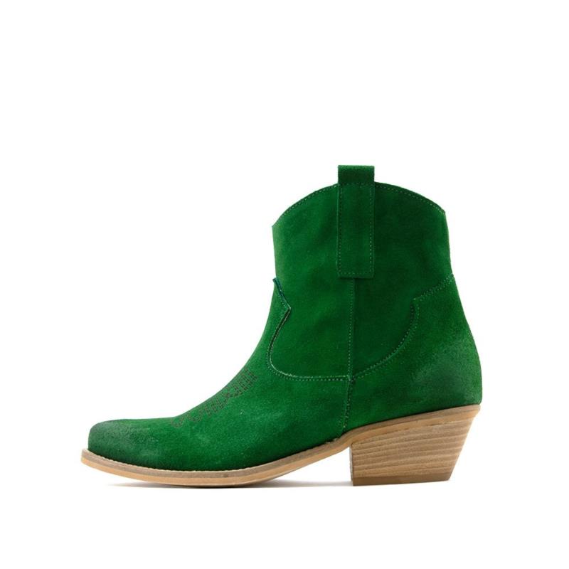 SUEDE ANKLE BOOTS WOMEN RICCIANERA