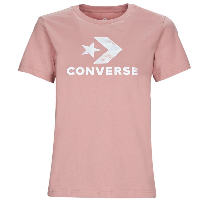 T-shirt με κοντά μανίκια Converse FLORAL STAR CHEVRON