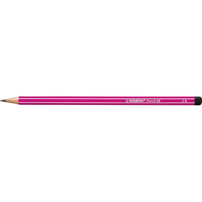 Stabilo Μολύβι 285-4 Pencil 68 Pink-1Τμχ (01285004)