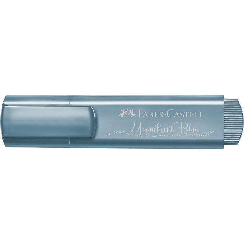 Faber Castell Textliner Μεταλλικός Μπλε-1Τμχ (12310248)