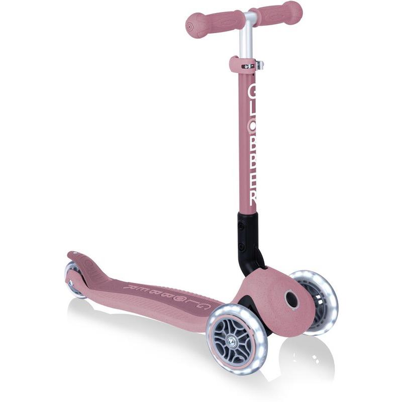 Globber Scooter Junior Foldable Lights Eco Berry (692-510)