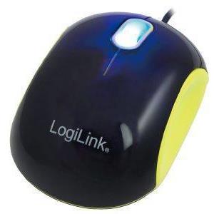 LOGILINK ID0094A COOPER OPTICAL MOUSE USB 1000DPI BLACK/YELLOW