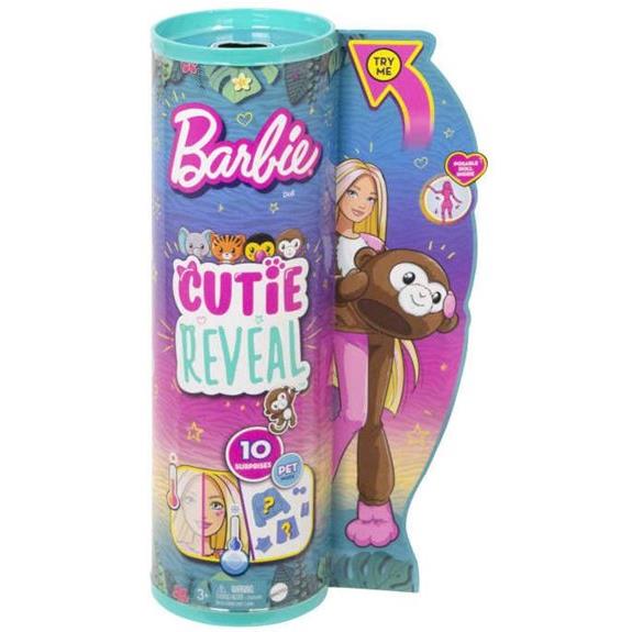Mattel Barbie Cutie Reveal Μαιμουδακι - HKR01