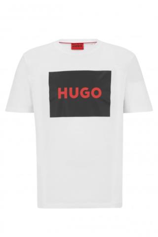 ΑΝΔΡΙΚΟ T-SHIRT ΜΕ ΣΤΑΜΠΑ ΛΟΓΟΤΥΠΟ DULIVE222 ΛΕΥΚΟ ΚΑΝΟΝΙΚΗ ΓΡΑΜΜΗ