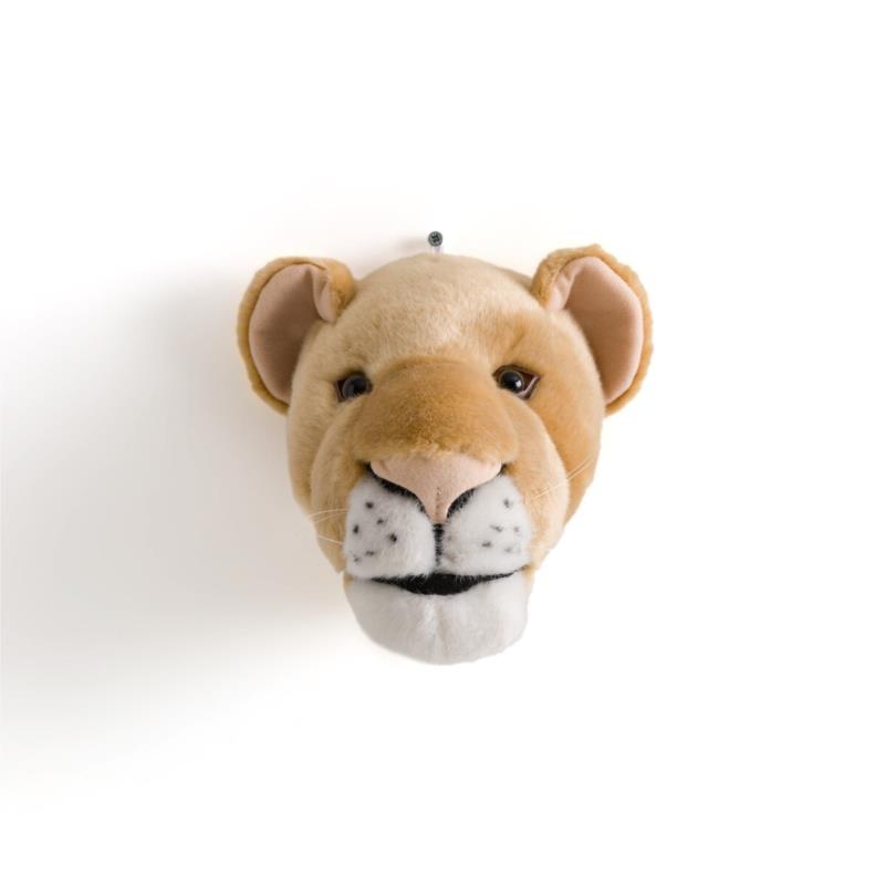 Διακοσμητικό κεφάλι λιονταρίνας για παιδικό δωμάτιο Π17xΥ15cm