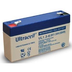 ULTRACELL UL1.3-6 6V/1.3AH REPLACEMENT BATTERY