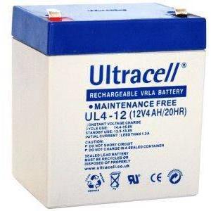 ULTRACELL UL4-12 12V/4AH REPLACEMENT BATTERY
