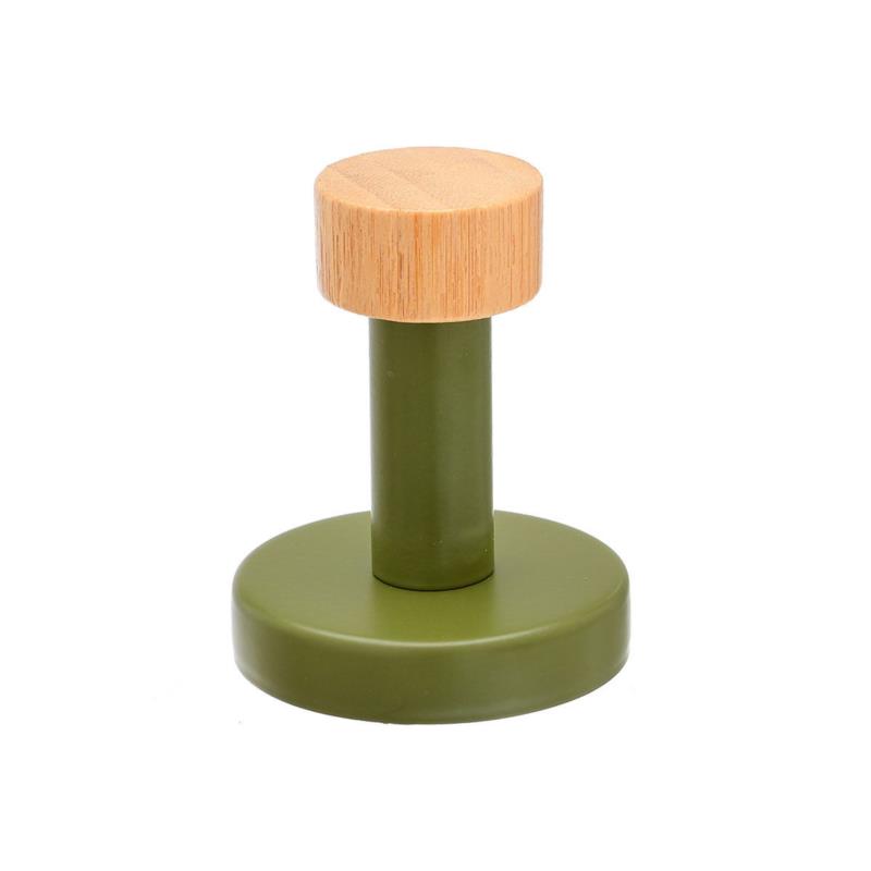Κρεμάστρα Μεταλλική-Bamboo Essentials Olive Green Estia 5x3,8x5εκ. 02-14759 (Υλικό: Μεταλλικό, Χρώμα: Λαδί) - estia - 02-14759