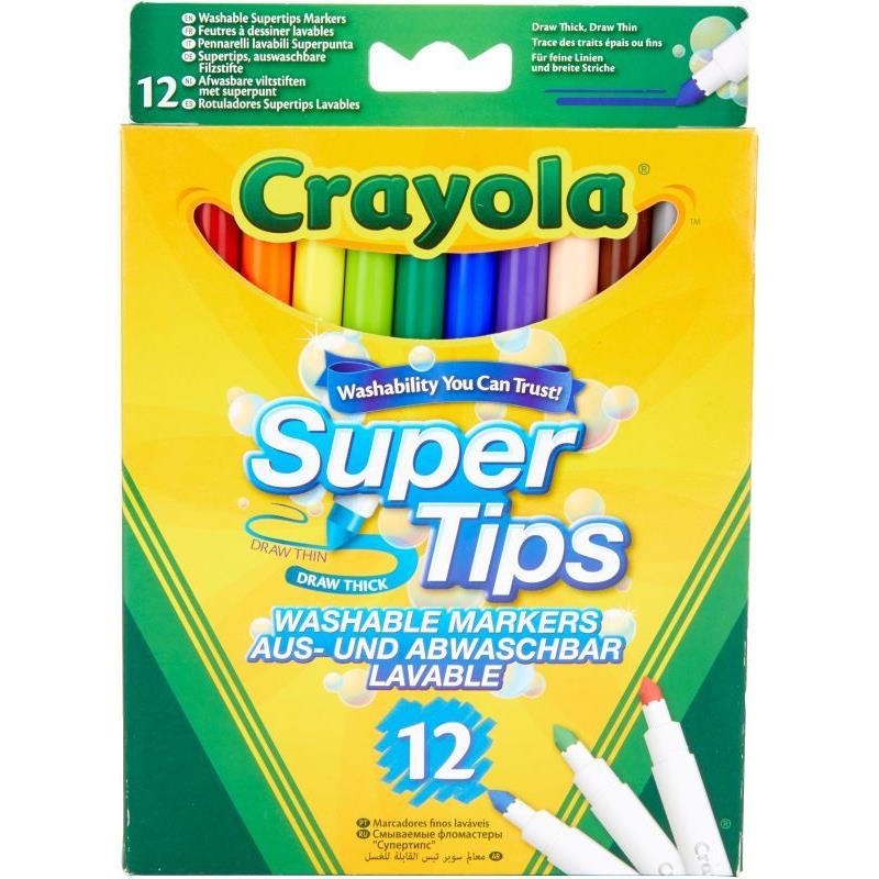 Crayola Μαρκαδόροι 12Τμχ (03.7509)