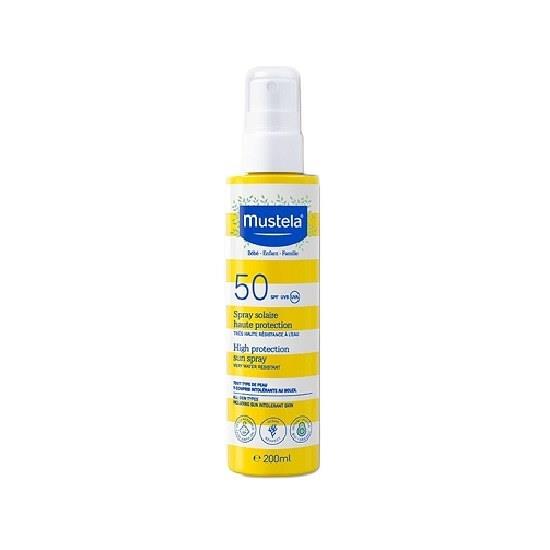 MUSTELA High Protection Sun Spray SPF50 200ml