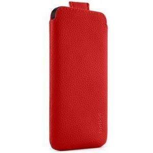 BELKIN F8W123VFC01 POCKET LEATHER CASE FOR IPHONE 5 -RED