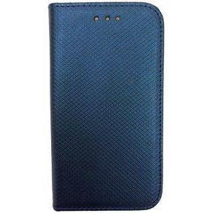 LEATHER CASE SMART MAGNET FOR HUAWEI P10 DARK BLUE